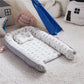 Cross-border folding removable and washable pressure-proof crib mid-bed