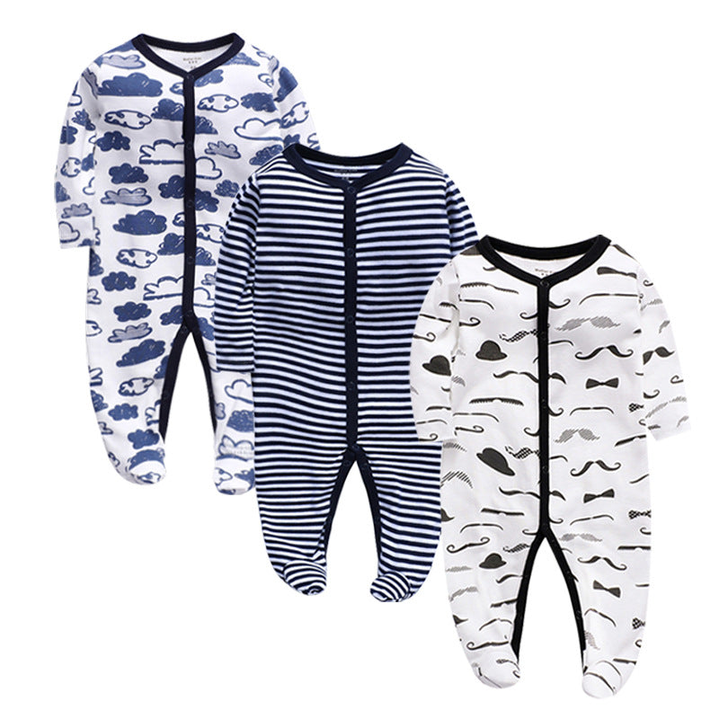 Manufacturers  baby jumpsuits with feet