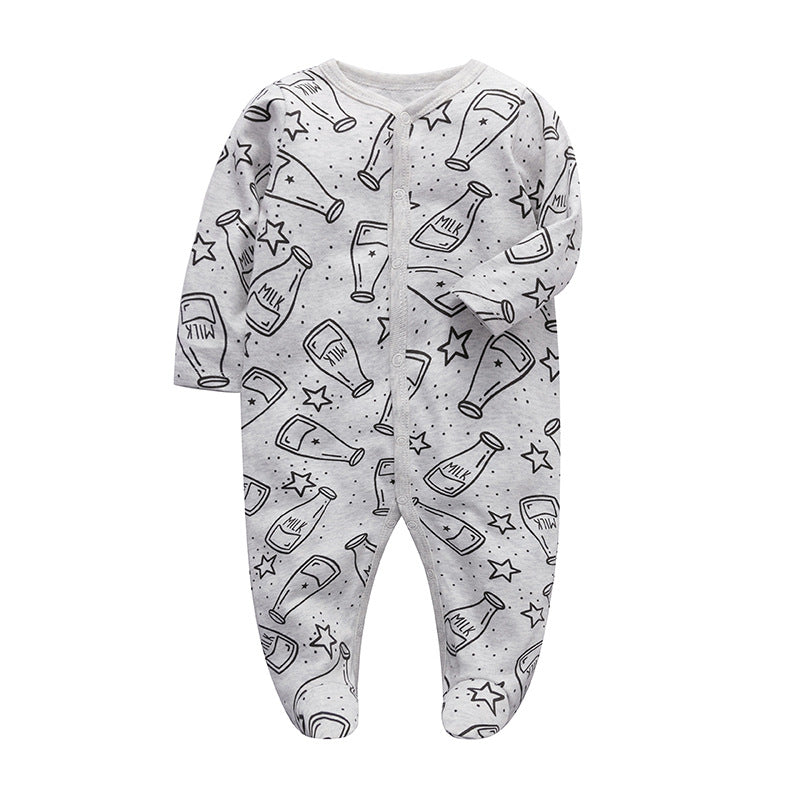 Manufacturers  baby jumpsuits with feet