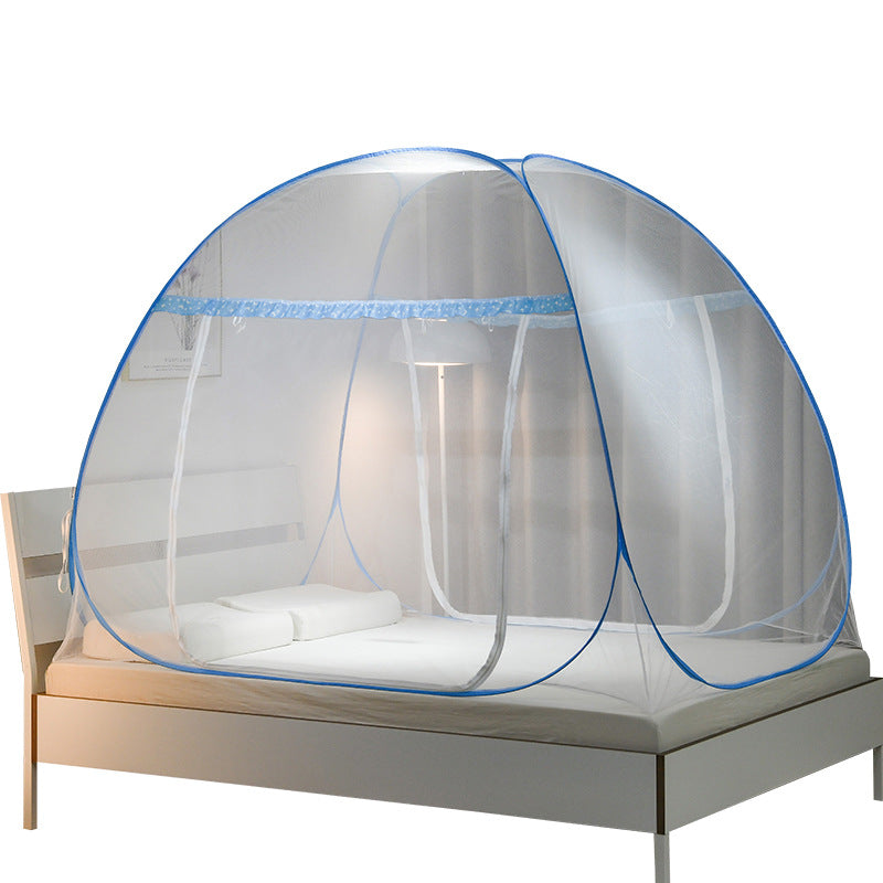 Installation-free mosquito nets yurts