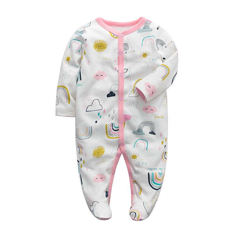 Manufacturers  baby jumpsuits with feet