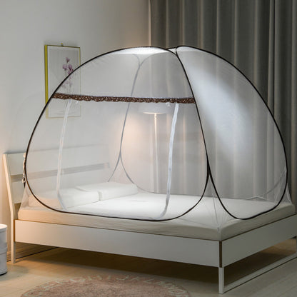 Installation-free mosquito nets yurts