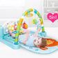 Baby pedal 5in1 piano music fitness frame blanket