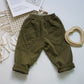 Children's Daddy Pants - Stitching Pocket Pants