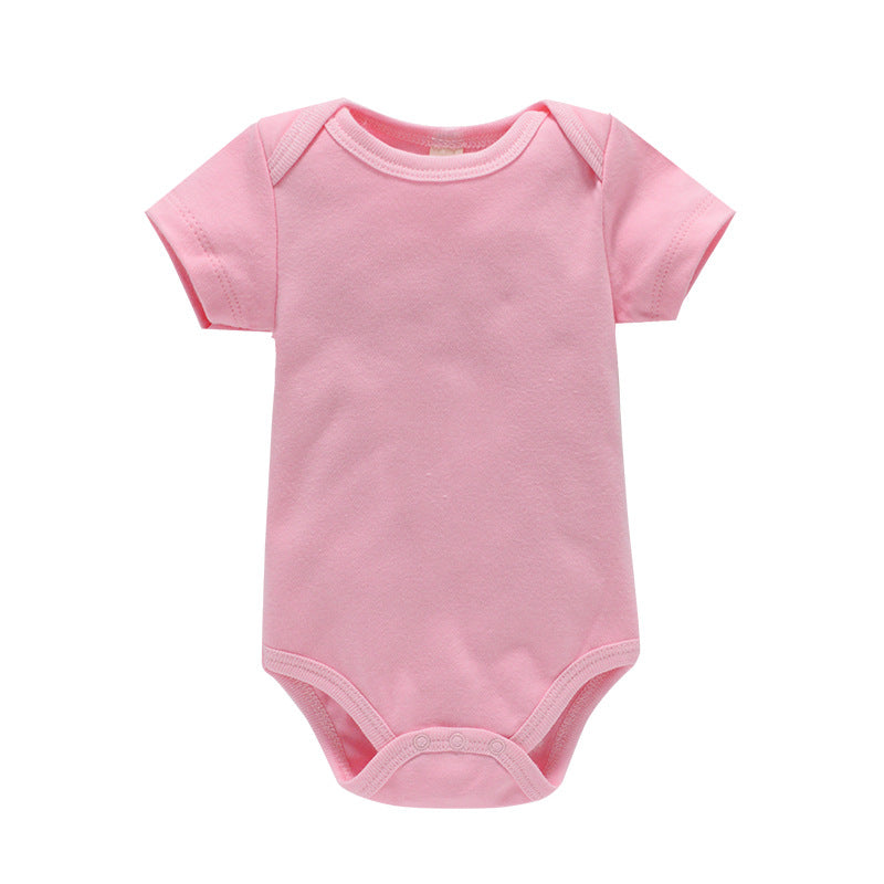 Baby's Solid Color One-piece Suit