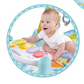 Baby pedal 5in1 piano music fitness frame blanket