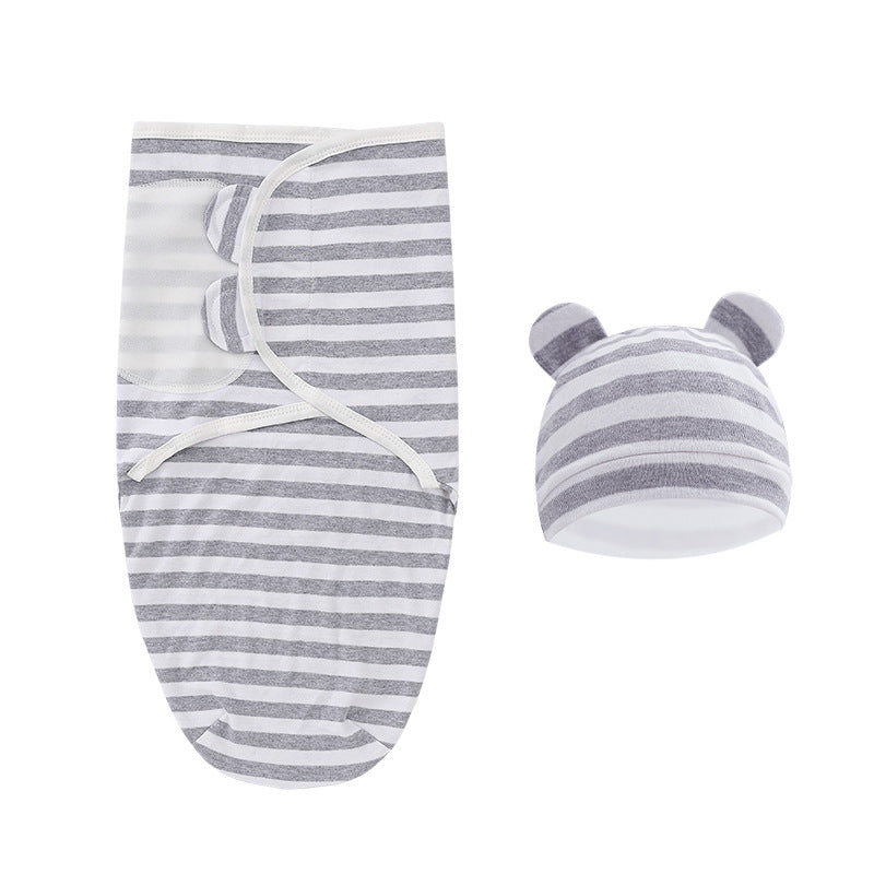 Baby Wrapped Sleeping Bag & Hat