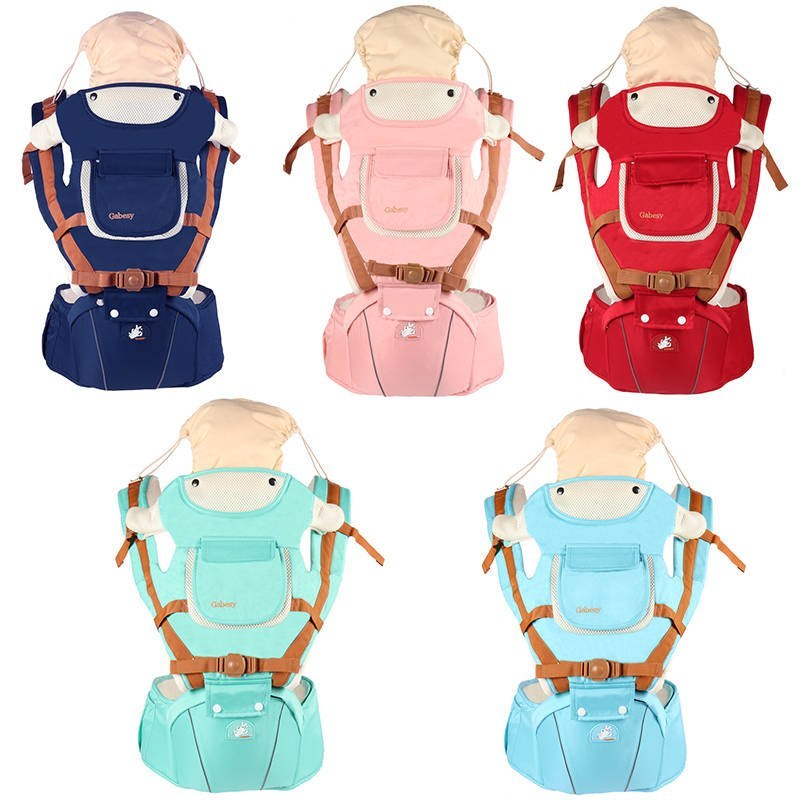 Multifunctional breathable baby carrier