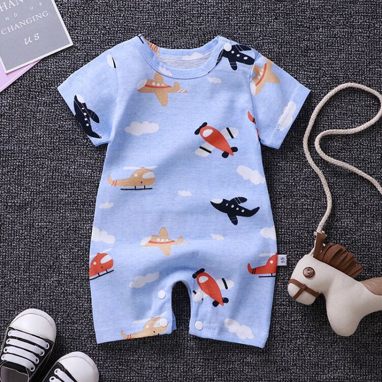 Fashion Baby Cotton One-piece Cartoon Romper