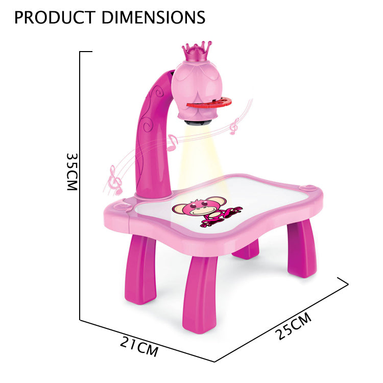 Projector drawing table/board