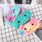 Laser color cat plush pencil case