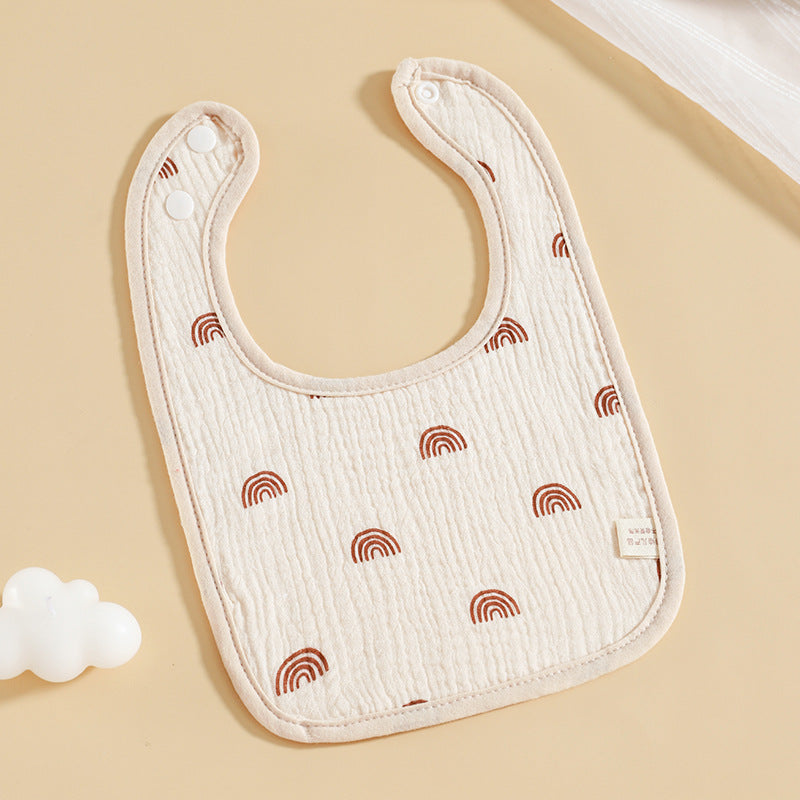 Pure Cotton Six-layer Baby Bib