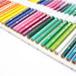 Big Capacity Roll Pouch Pencil Case with colored pencils