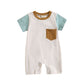 Baby summer jumpsuit three-dimensional color