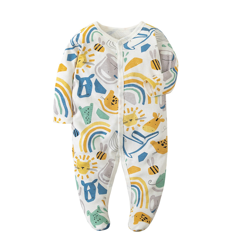 Manufacturers  baby jumpsuits with feet