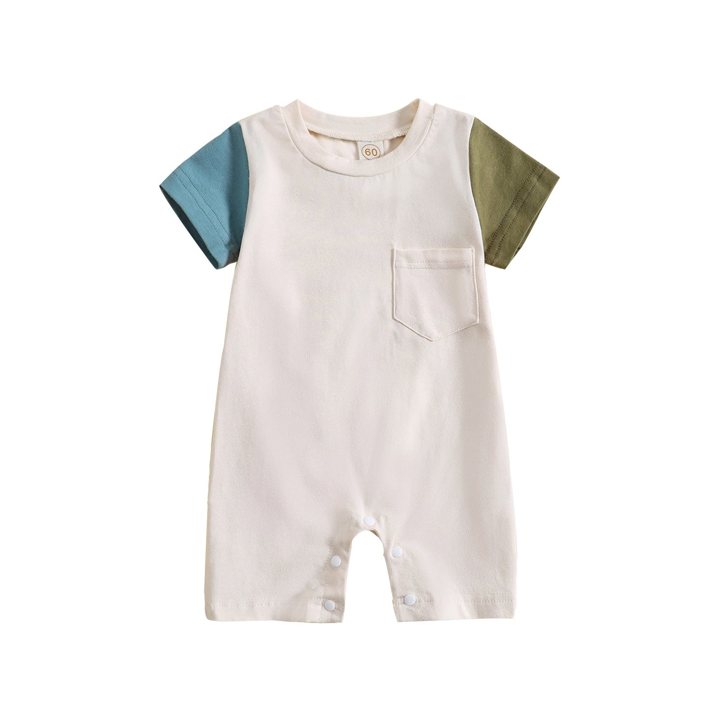 Baby summer jumpsuit three-dimensional color