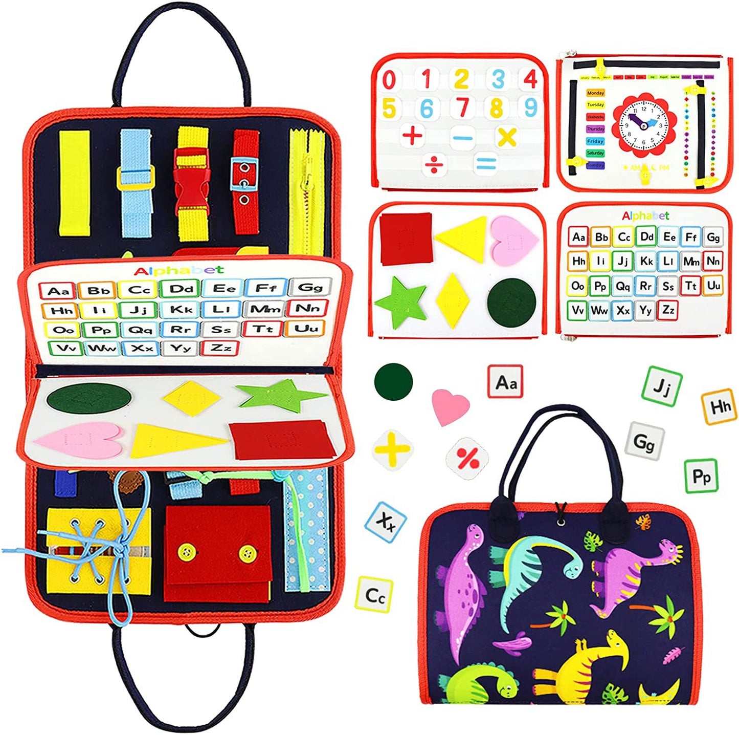 CE/CPC/GRS certified cross-border children's dressing buckle learning board