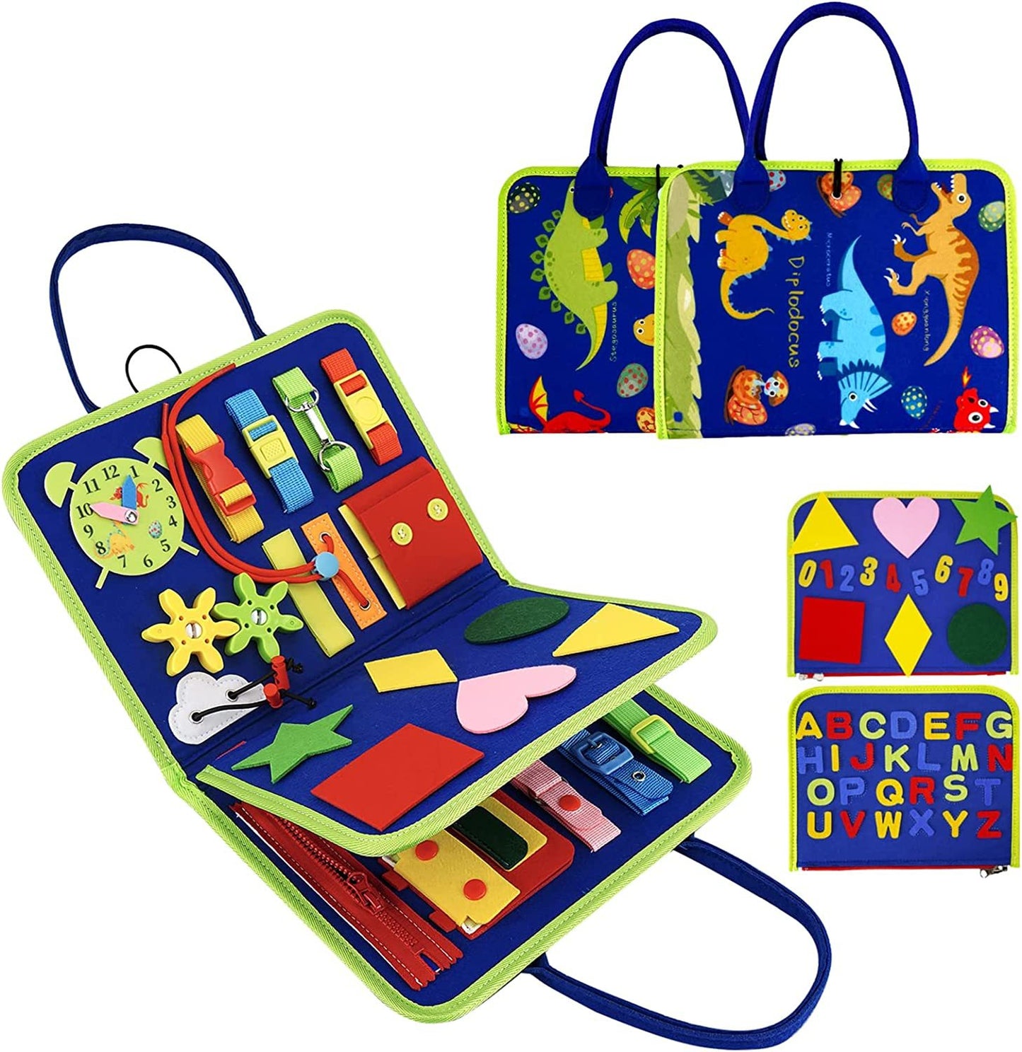 CE/CPC/GRS certified cross-border children's dressing buckle learning board