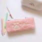 Aquarius cute girl heart cat claw pencil case