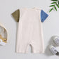 Baby summer jumpsuit three-dimensional color