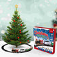 Christmas Decoration Train Set Kids Toy Locomotive - LED Light