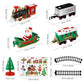 Christmas Decoration Train Set Kids Toy Locomotive - LED Light