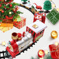 Santa Claus Christmas Tree Decoration Train (Electric Christmas Train for Kids) With Music and LED