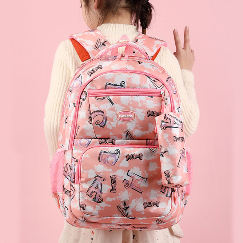 School Backpack With Pencil Case