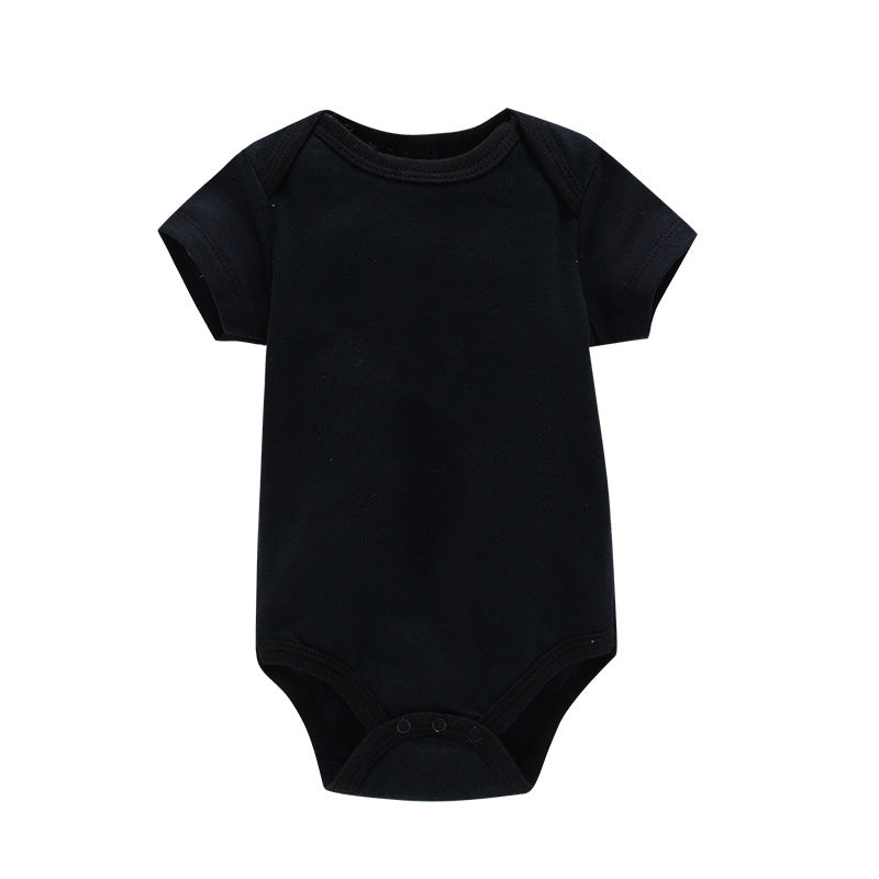 Baby's Solid Color One-piece Suit