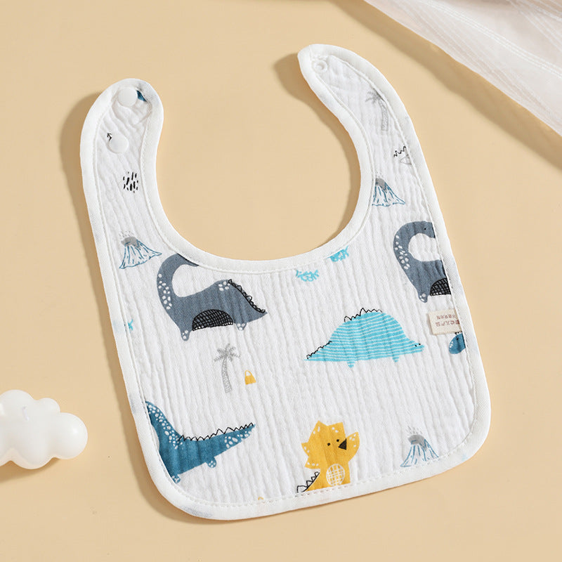 Pure Cotton Six-layer Baby Bib